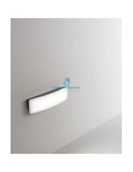 Gea luce GES150 Anthrazitfarbenes Aluminium-Stufenlicht 7 W LED